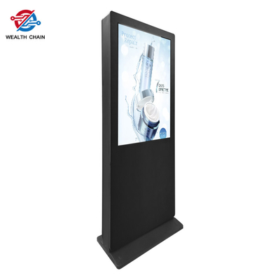 10 feet high 4K 75&quot; LCD Outdoor LCD Digital Signage Multi Languange